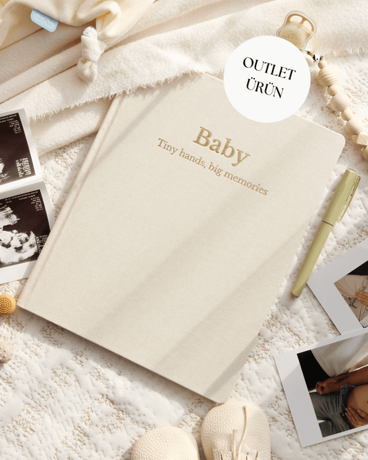 OUTLET Bebek Anı Defteri, VANILLA - Memoriés & more