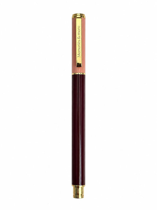 Premium Roller Kalem, BURGUNDY - Memoriés & more