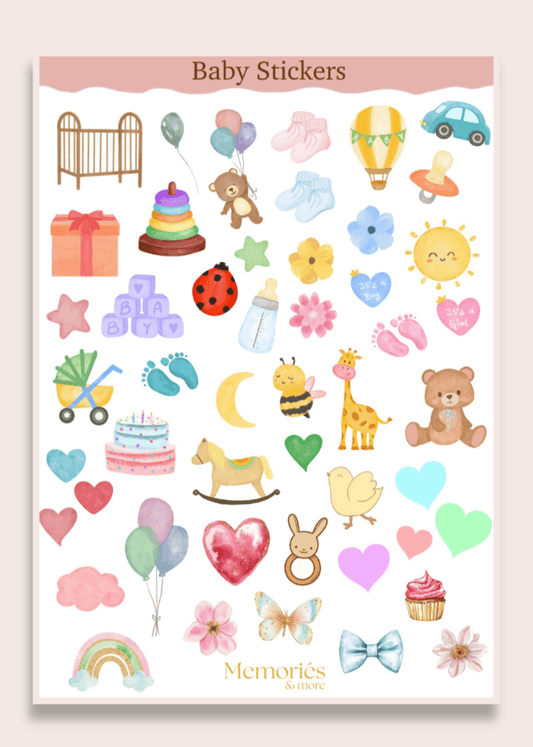 Stickers, BABY - Memoriés & more