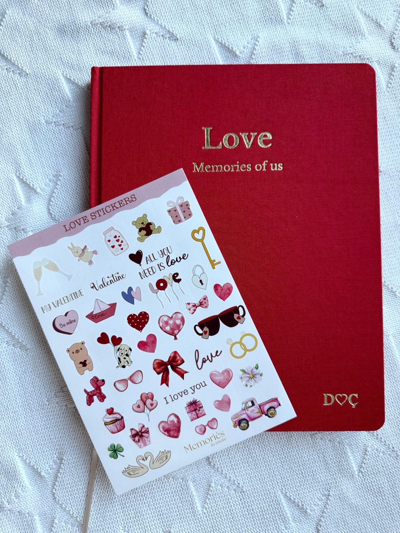 Sticker Sheet, LOVE - Memoriés & more