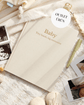 OUTLET Bebek Anı Defteri, VANILLA - Memoriés & more