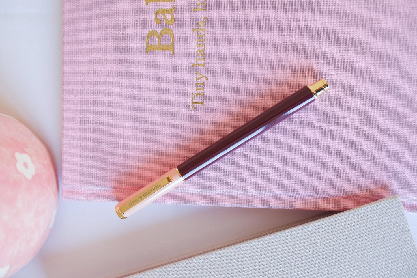 Premium Roller Kalem, BURGUNDY - Memoriés & more