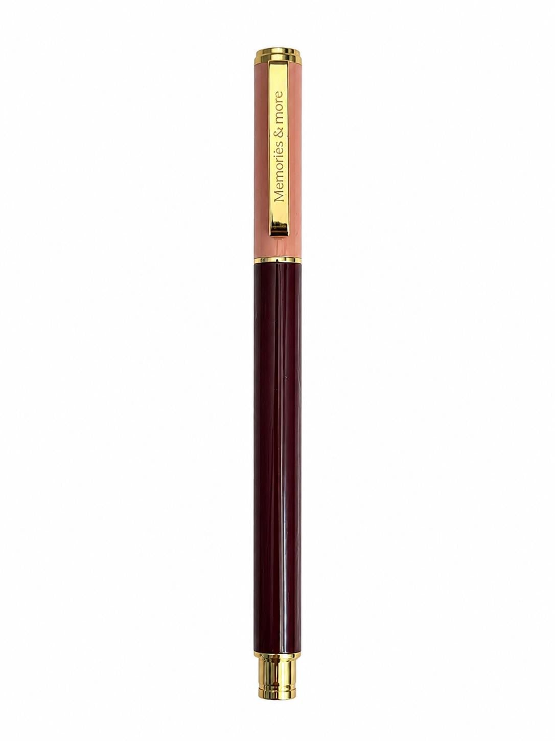 Premium Roller Kalem, BURGUNDY - Memoriés & more